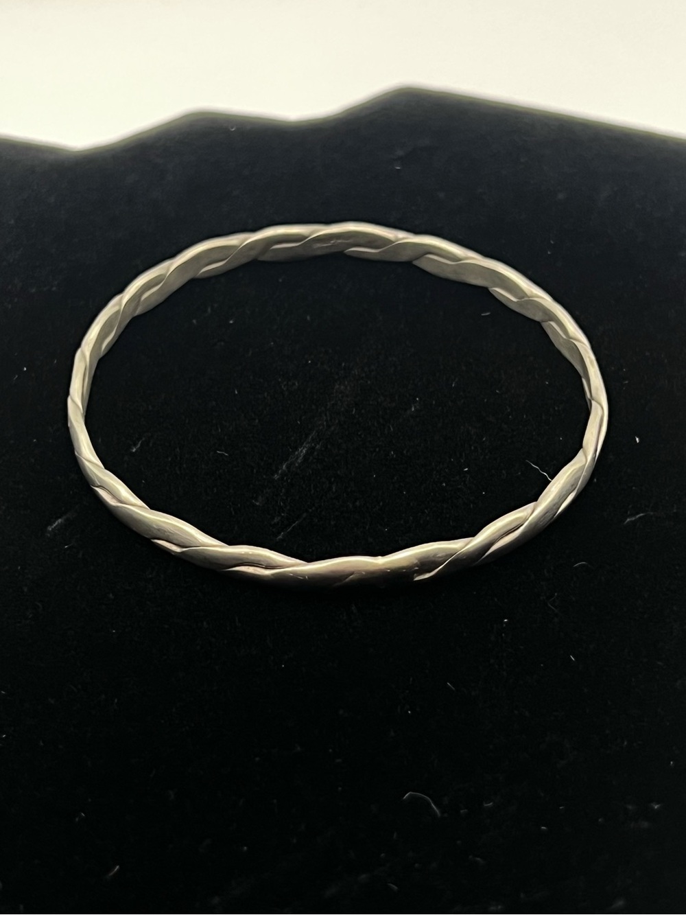 Vintage Alpaca Silver Tone Bracelet